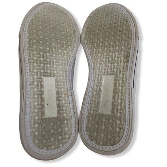 DISNEY Mickey Mouse White Canvas Lace Up Sneakers - Picture 8 of 12